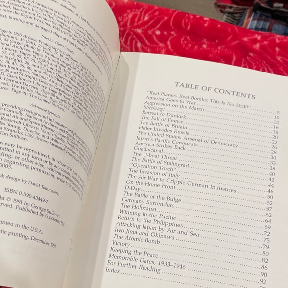 Scholastic Black and White Pearl Harbor Book - Picture 6 of 6